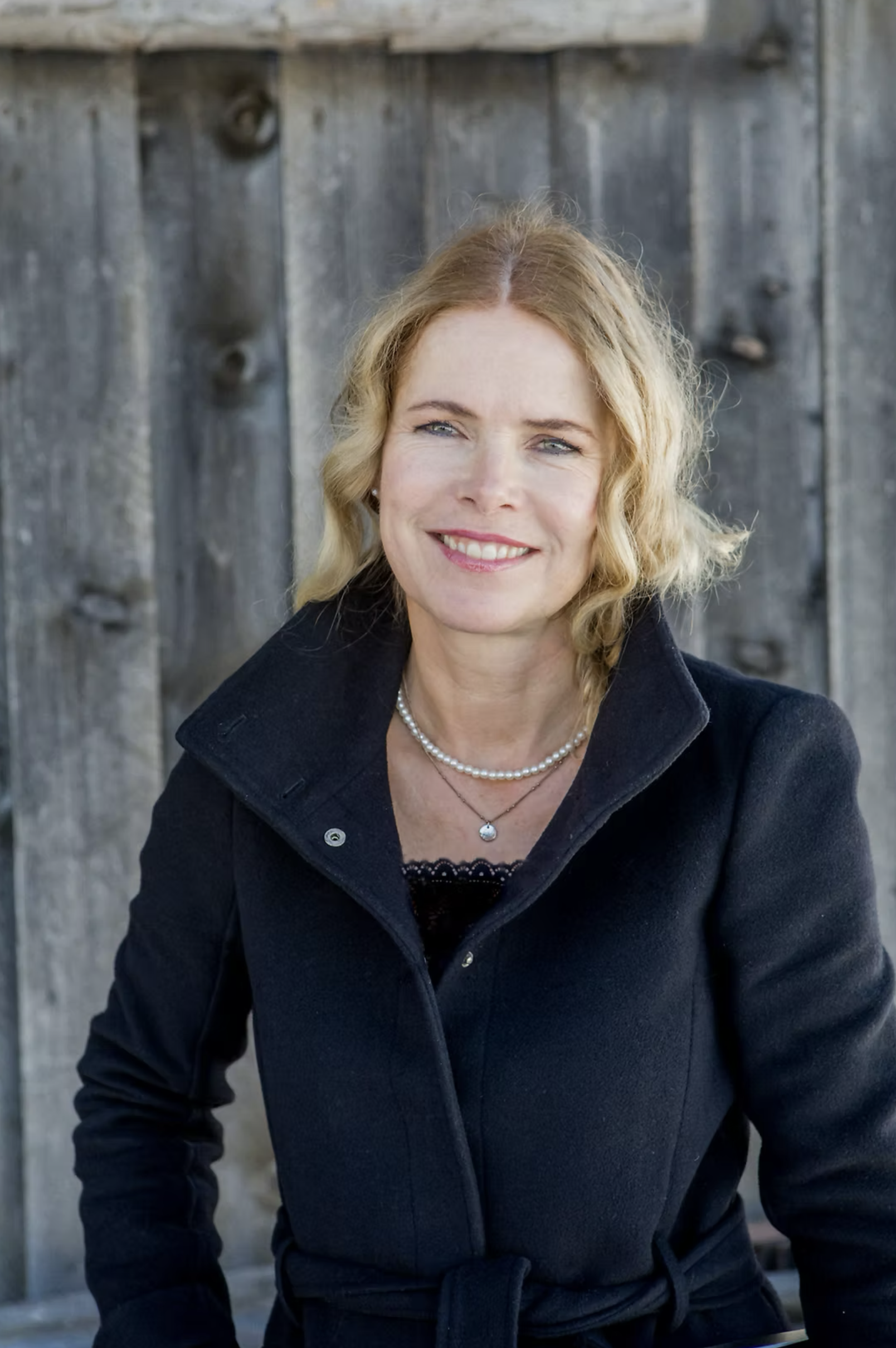 Katharina Schwendinger bei einer Trauerrede